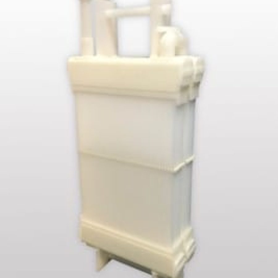 Plating on Plastics (PoP) Wärmetauscher