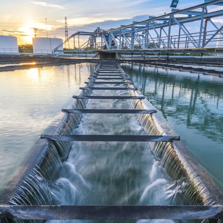 Abwasserbehandlung mit Calorplast Wärmetechnik und Kunststoffwärmetauschern